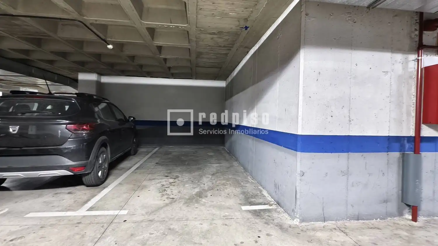 Parking of Flat for sale in Madrid  with Air Conditioner, Heating and Private garden