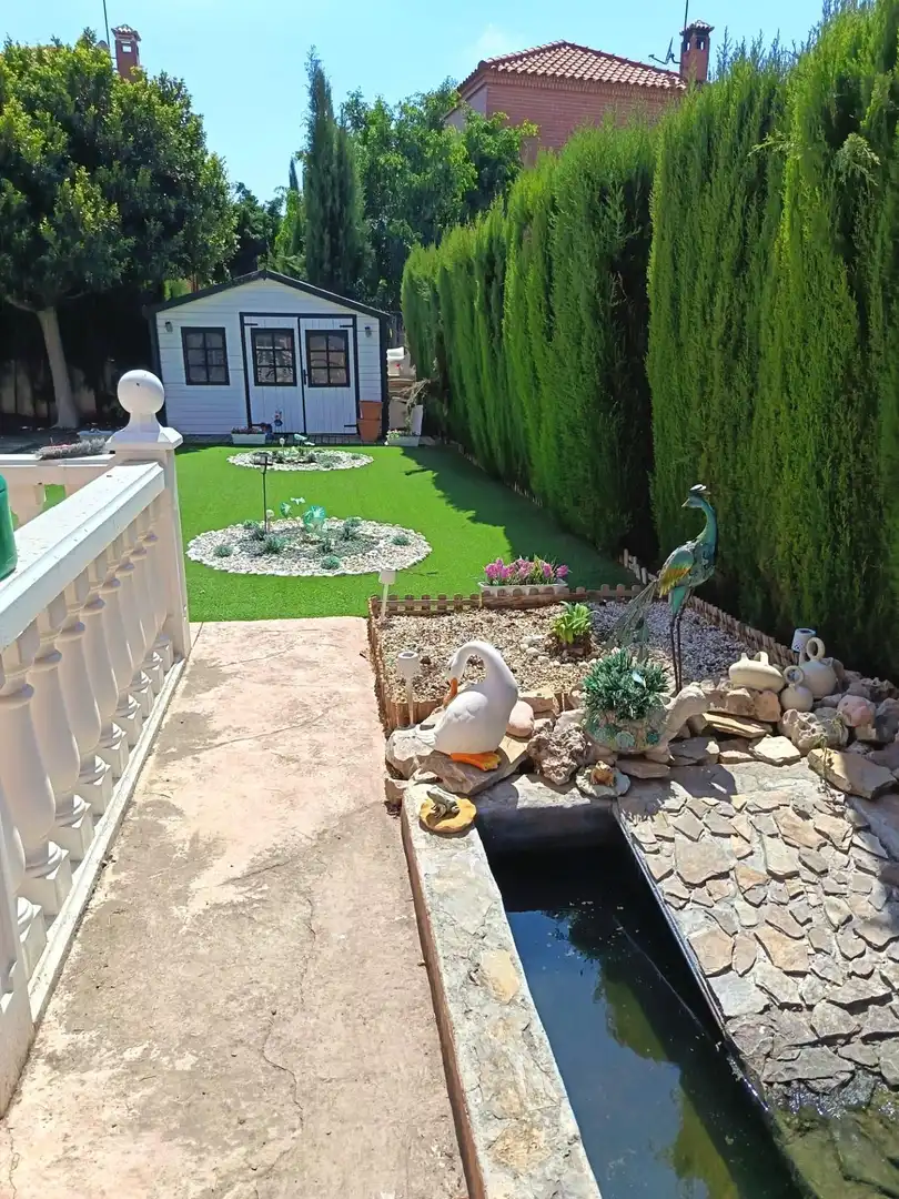 Garden of Houses for sale in Moncada  with Heating, Private garden and Terrace