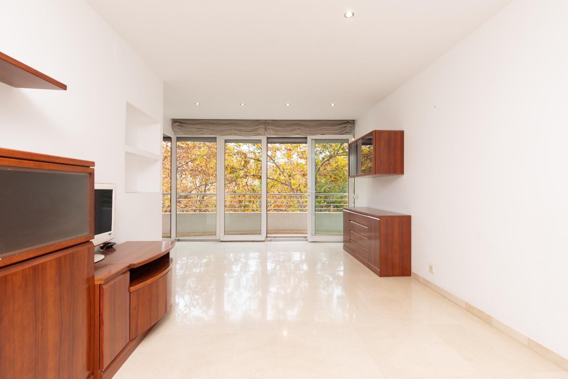 Living room of Flat for sale in Terrassa  with Air Conditioner, Terrace and Storage room