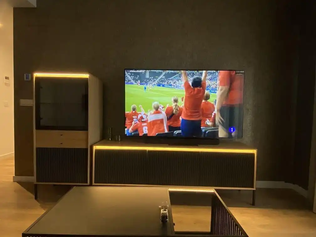 Sala de estar de Piso de alquiler en Dos Hermanas con Aire acondicionado, Calefacción y Parquet