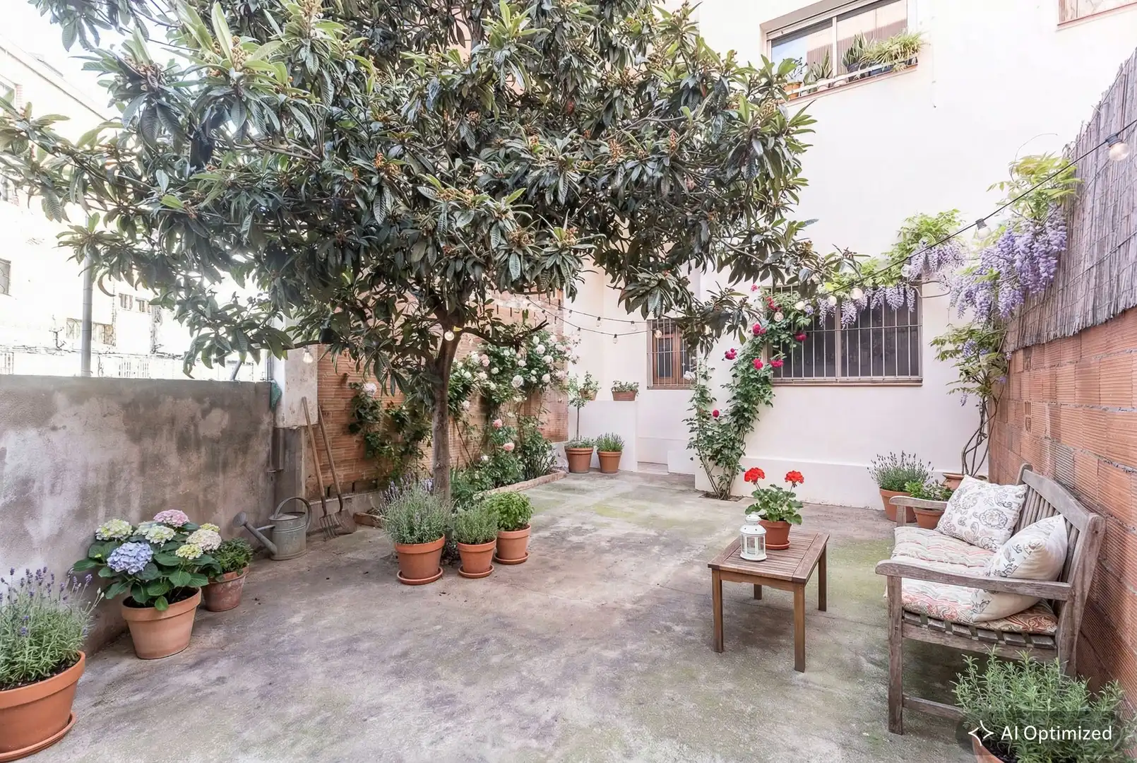 Garten von Wohnungen zum Verkauf in Barcelona mit Heizung, Privatgarten und Terrasse