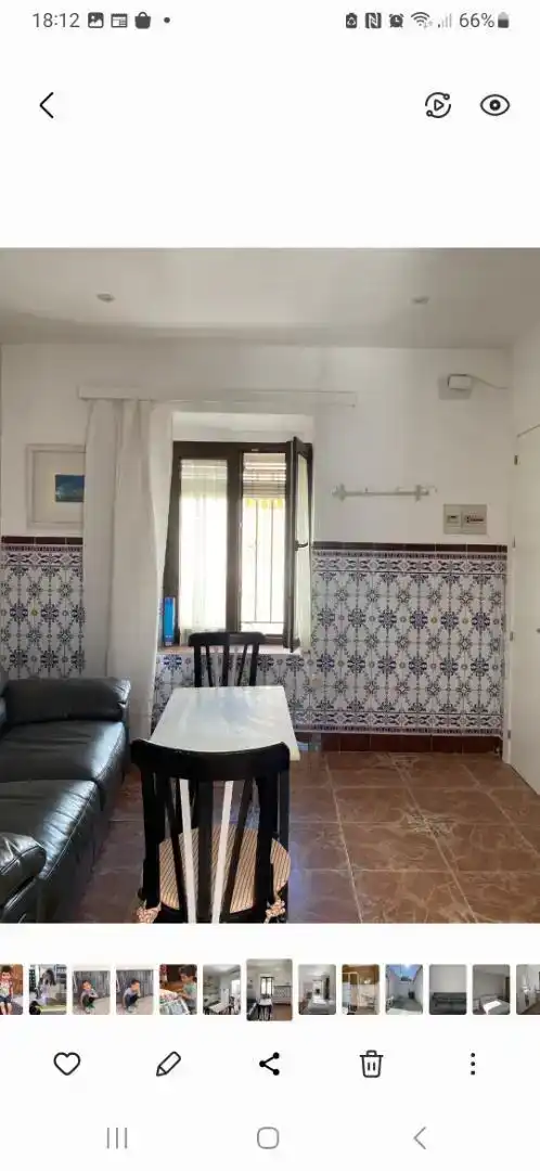Menjador de Planta baixa de lloguer en Úbeda amb Aire condicionat, Moblat i Rentadora