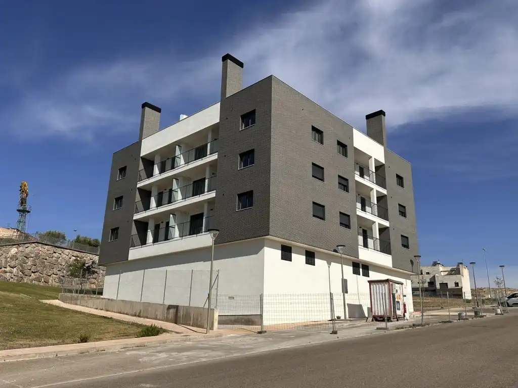 Exterior view of Flat for sale in Viana  with Heating, Parquet flooring and Terrace