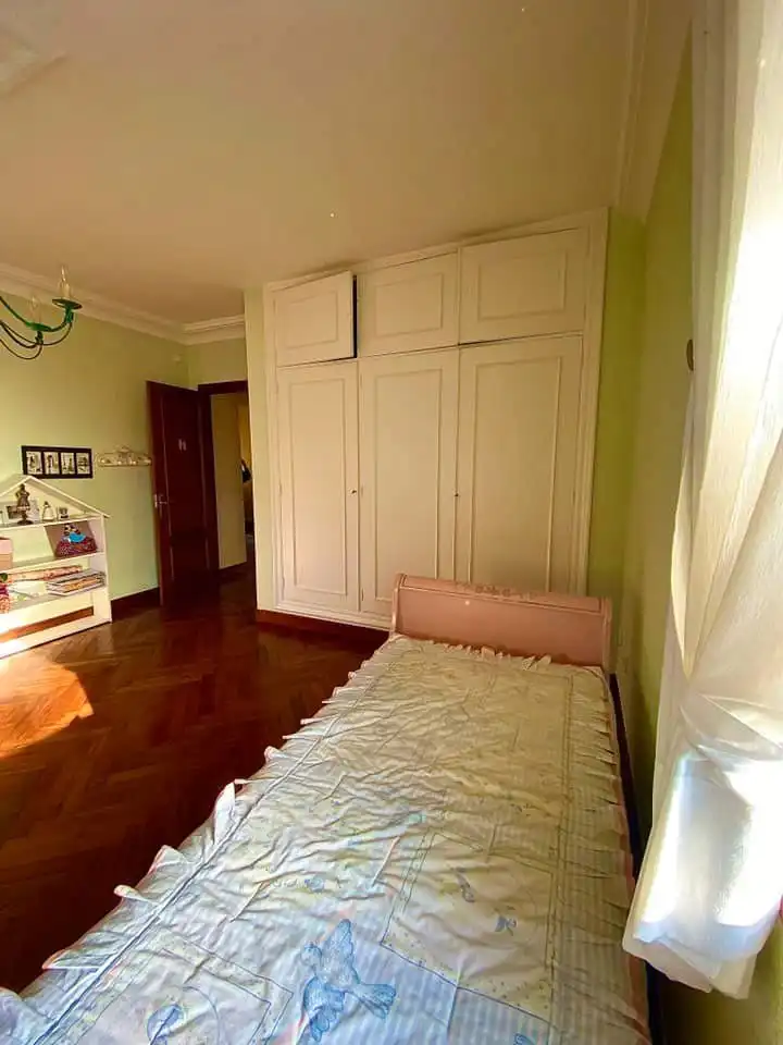 Bedroom of Houses for sale in Torrelavega   with Private garden, Parquet flooring and Terrace