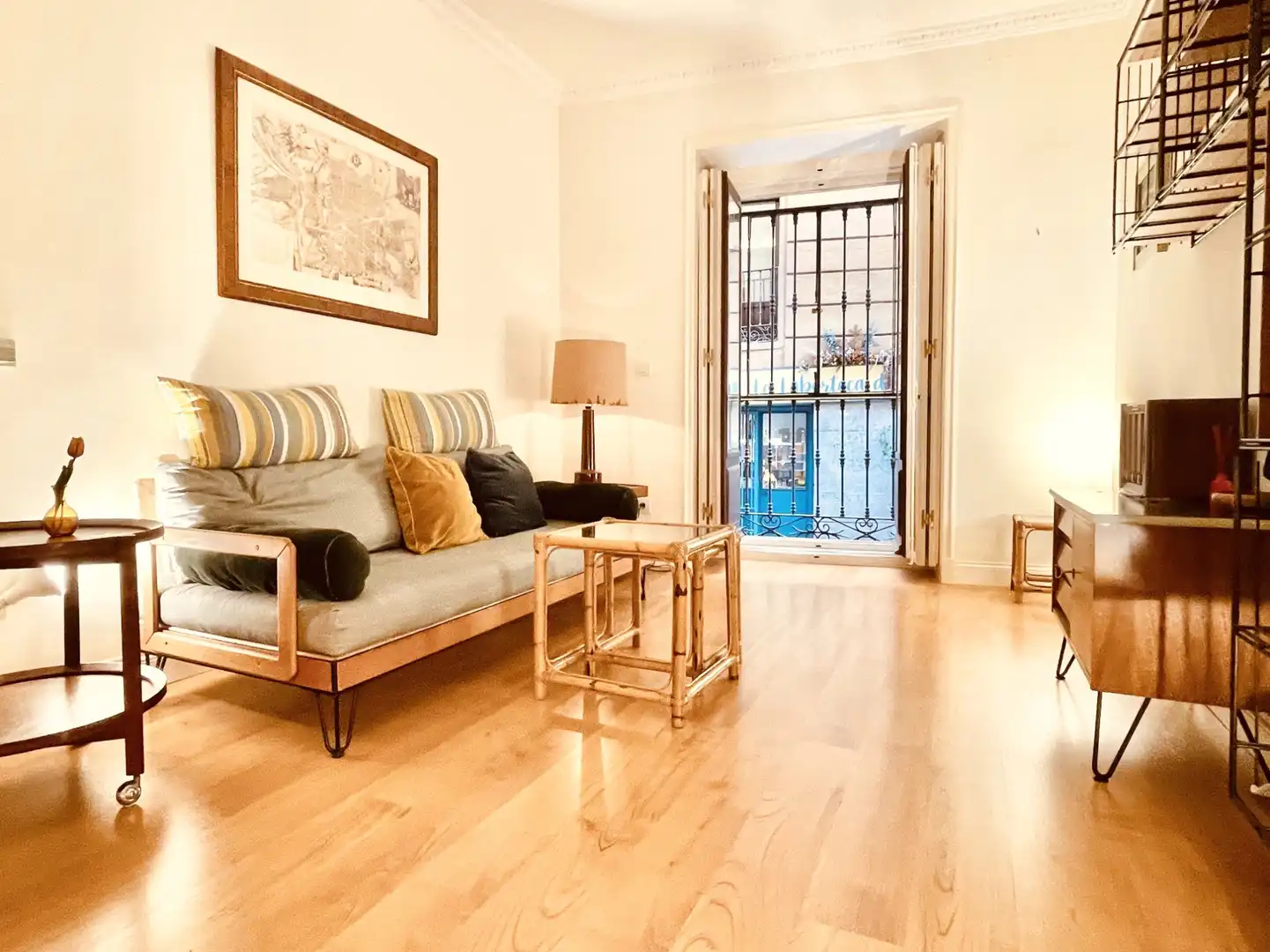 Sala de estar de Apartamento en venta en Madrid con Calefacción