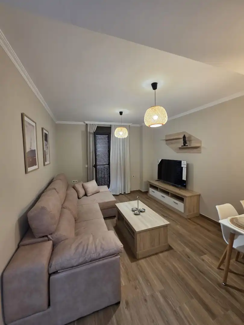 Wohnzimmer von Wohnung zur Miete in Melilla mit Klimaanlage, Möbliert und Waschmaschine