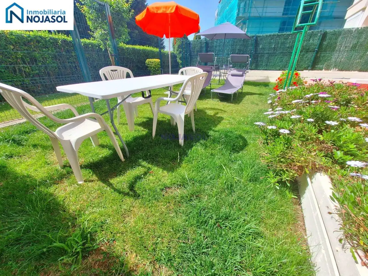 Terrace of Apartments for rent in Noja  with Heating, Private garden and Terrace