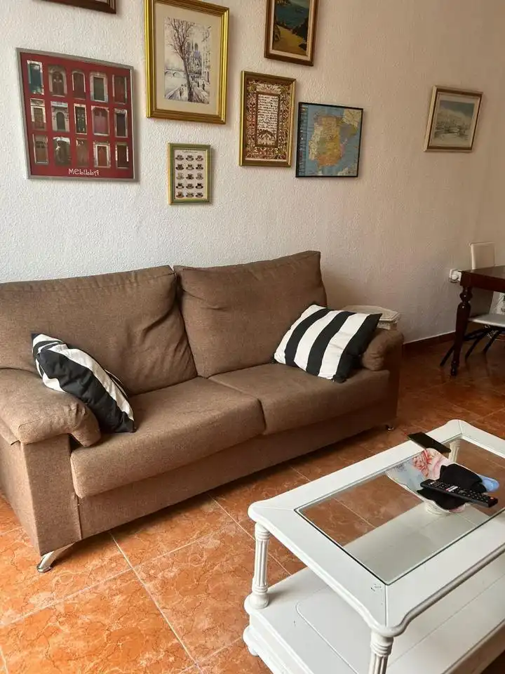 Sala d'estar de Pis de lloguer en Melilla