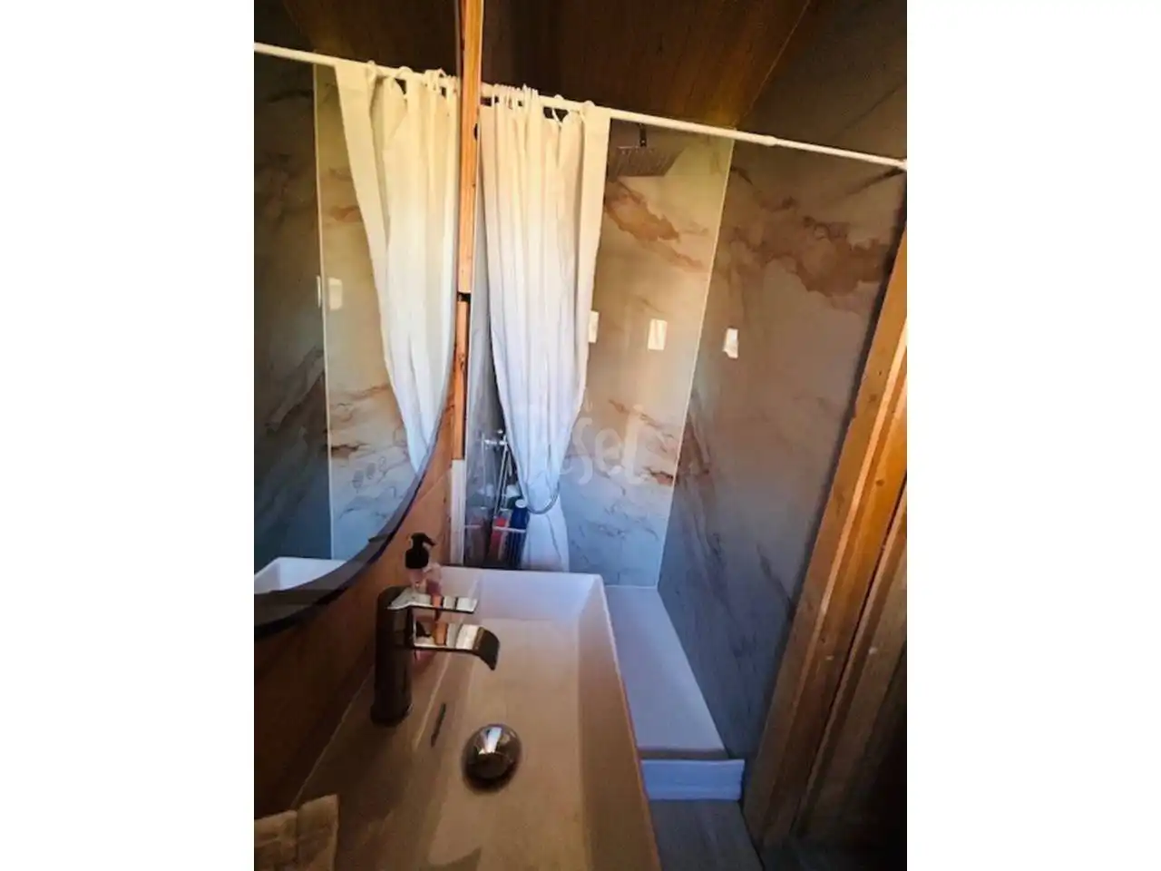 Baño de Finca rústica en venta en Cabra del Camp con Aire acondicionado, Jardín privado y Parquet