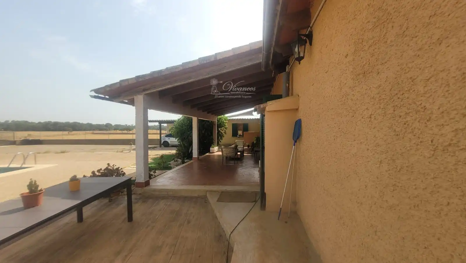Terrace of Houses for rent in Santa Eugènia  with Air Conditioner and Swimming Pool