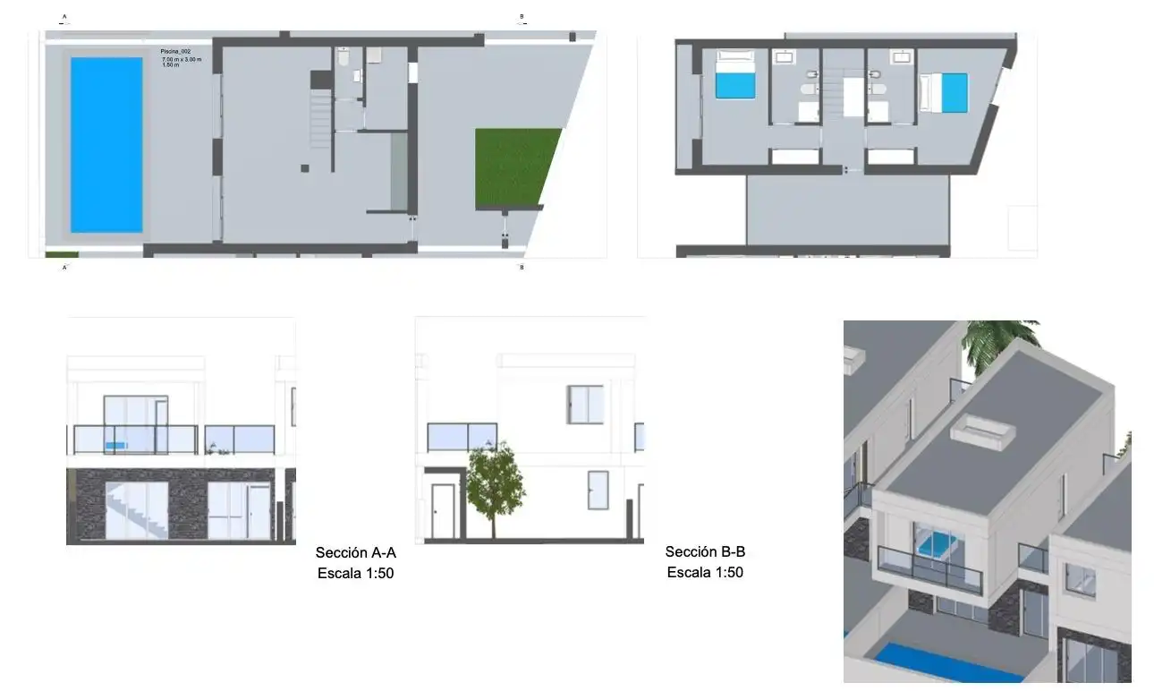 Detached homes for sale in La Oliva  with Air Conditioner, Private garden and Terrace