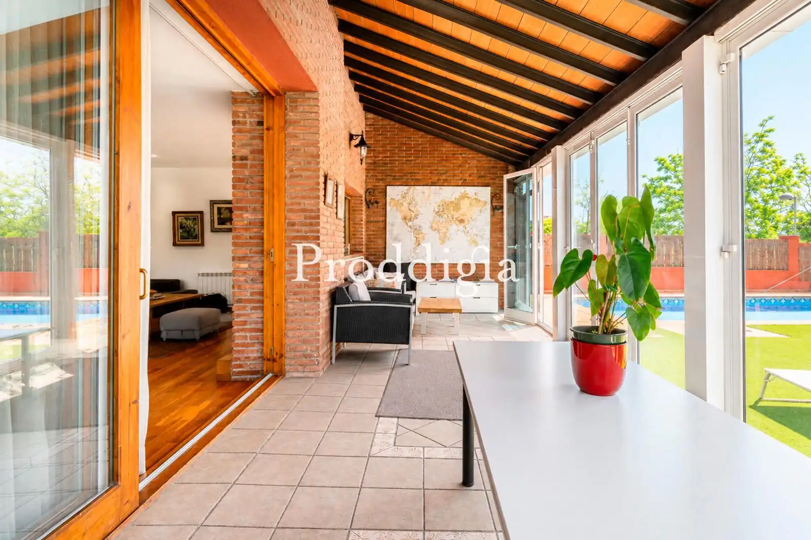 Vista exterior de Casa o xalet en venda en Sant Cugat del Vallès amb Aire condicionat, Calefacció i Traster