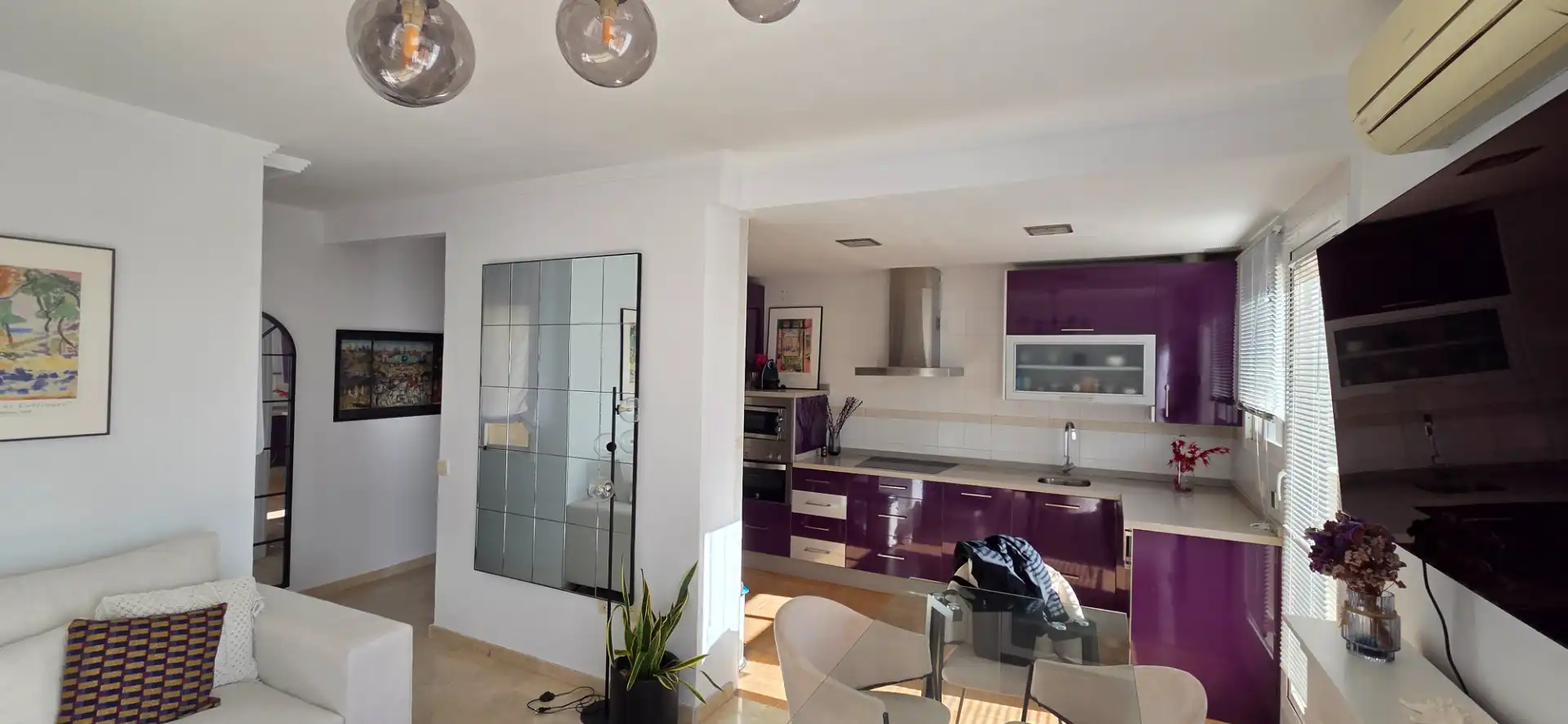 Cocina de Ático en venta en Mijas
