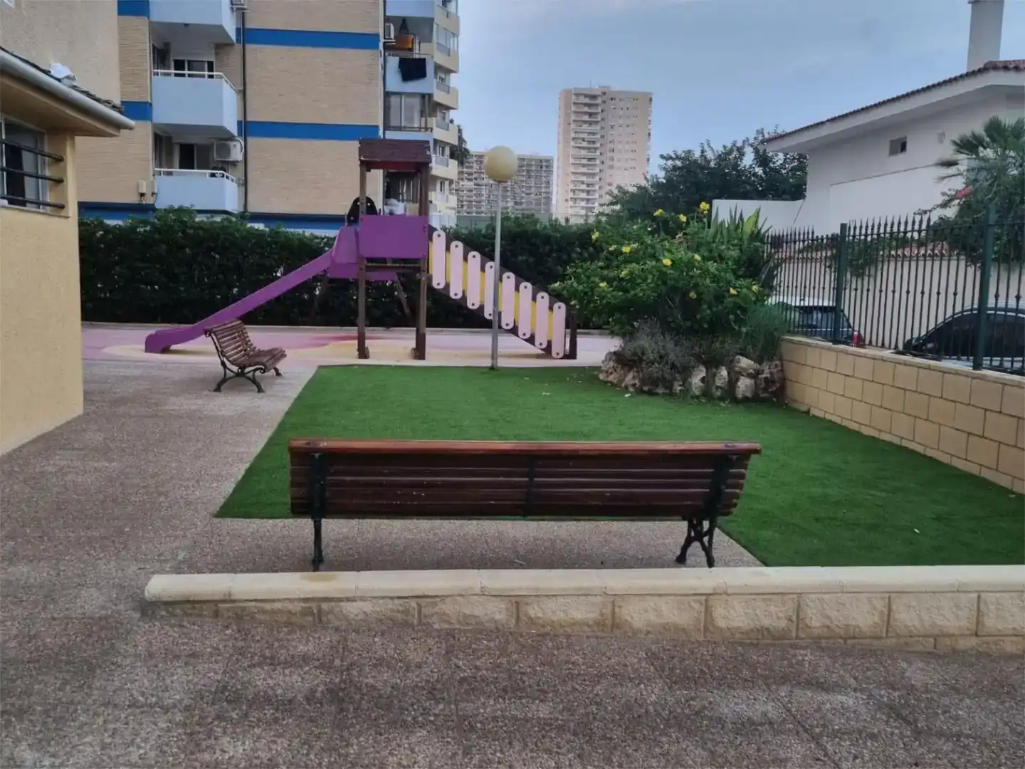 Terrassa de Apartament de lloguer en El Puig de Santa Maria amb Aire condicionat, Jardí privat i Terrassa