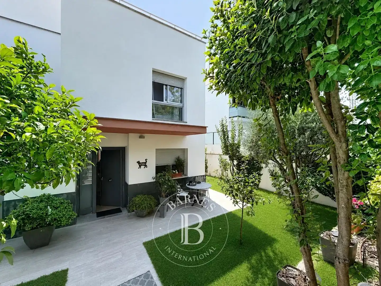 Jardín de Casa adosada en venta en Mataró con Aire acondicionado, Calefacción y Jardín privado