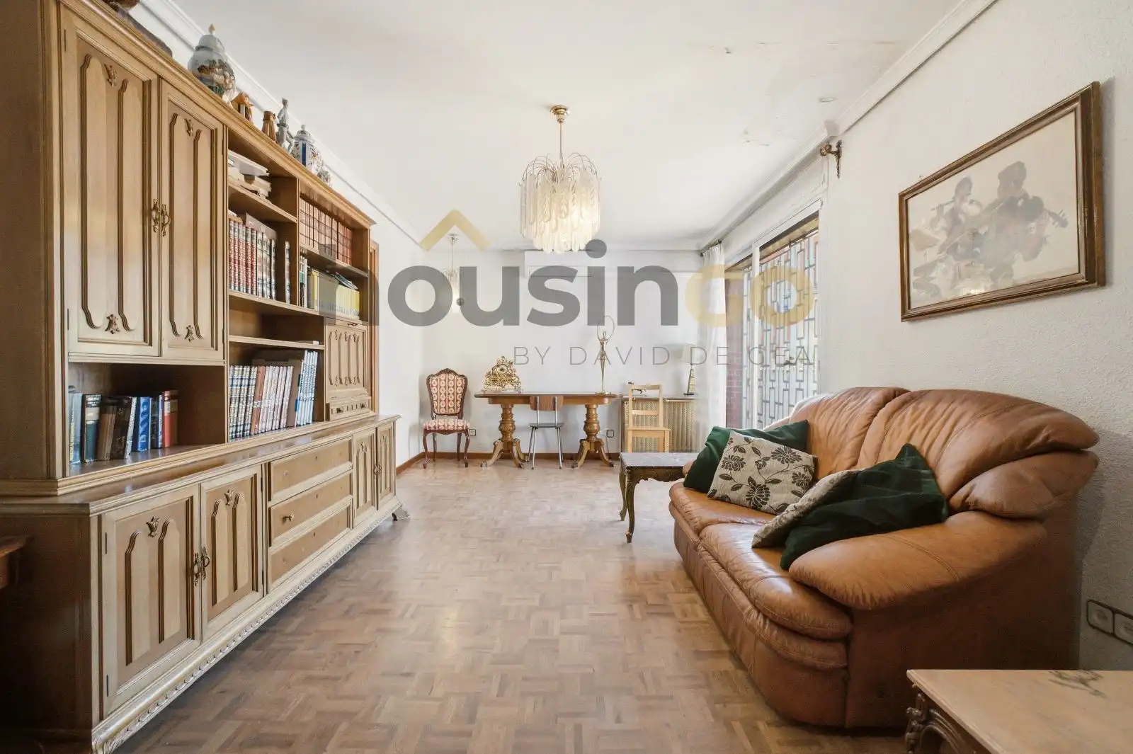 Sala d'estar de Casa o xalet en venda en Madrid amb Aire condicionat, Calefacció i Terrassa