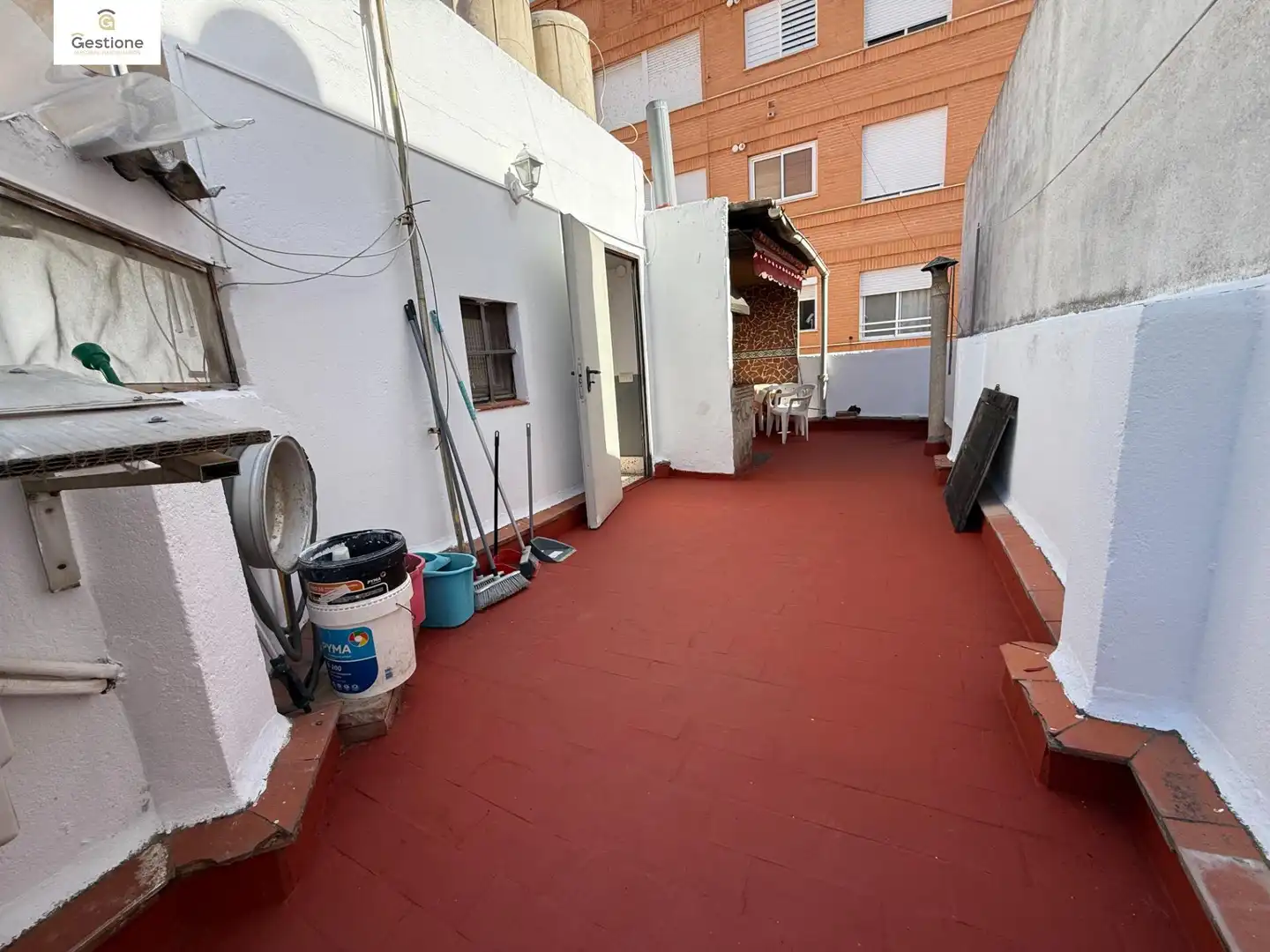 Vista exterior de Casa adosada en venta en Burriana / Borriana con Terraza