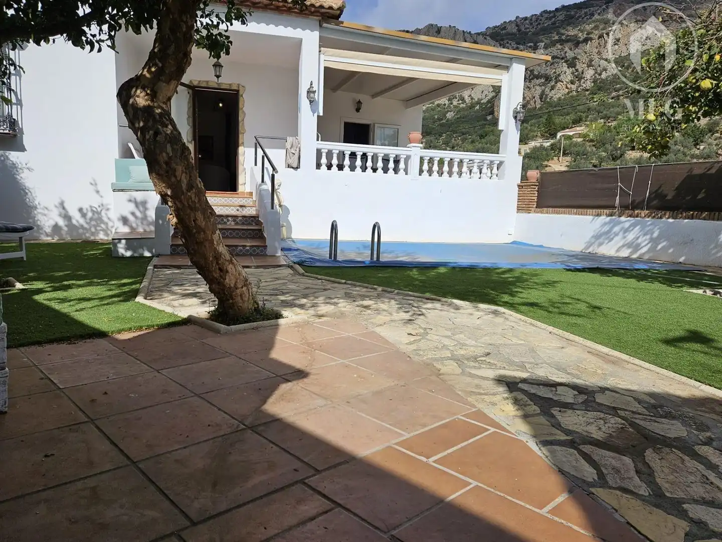 Jardín de Casa o chalet en venta en Alfarnatejo con Calefacción, Terraza y Trastero