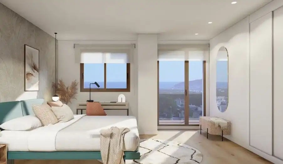 Habitación de Casa o chalet en venta en La Nucia con Aire acondicionado, Calefacción y Jardín privado