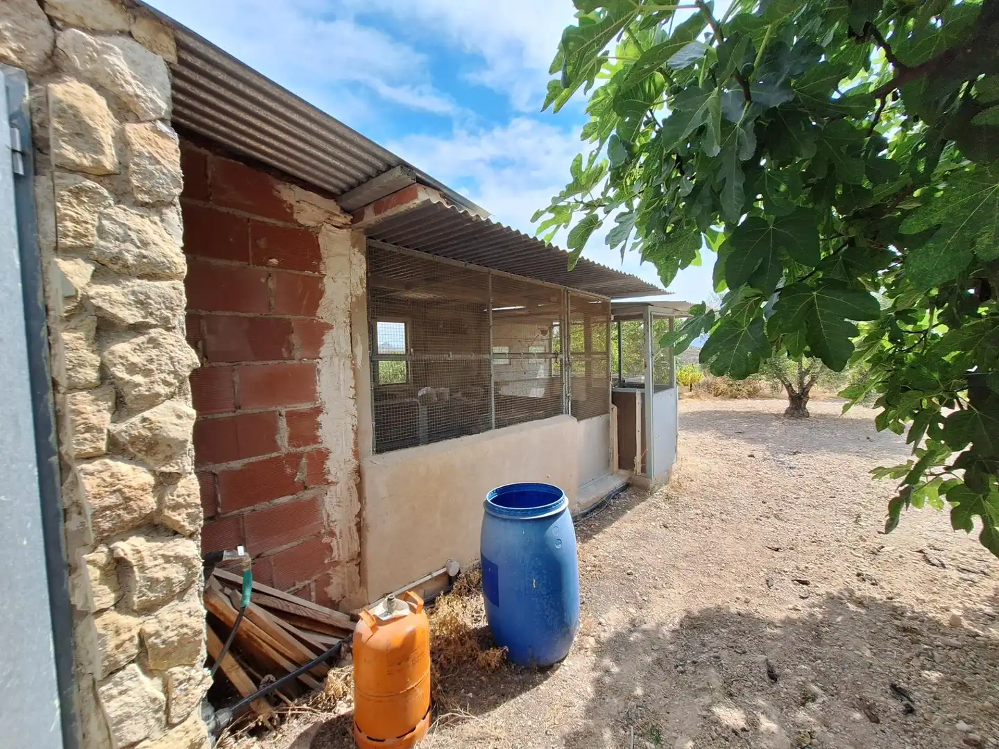 Vista exterior de Casa o xalet en venda en Monóvar  / Monòver amb Aire condicionat, Calefacció i Jardí privat