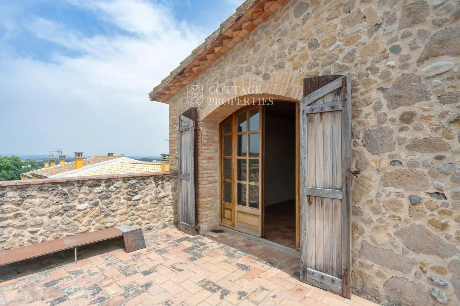 Vista exterior de Finca rústica en venta en Garrigàs