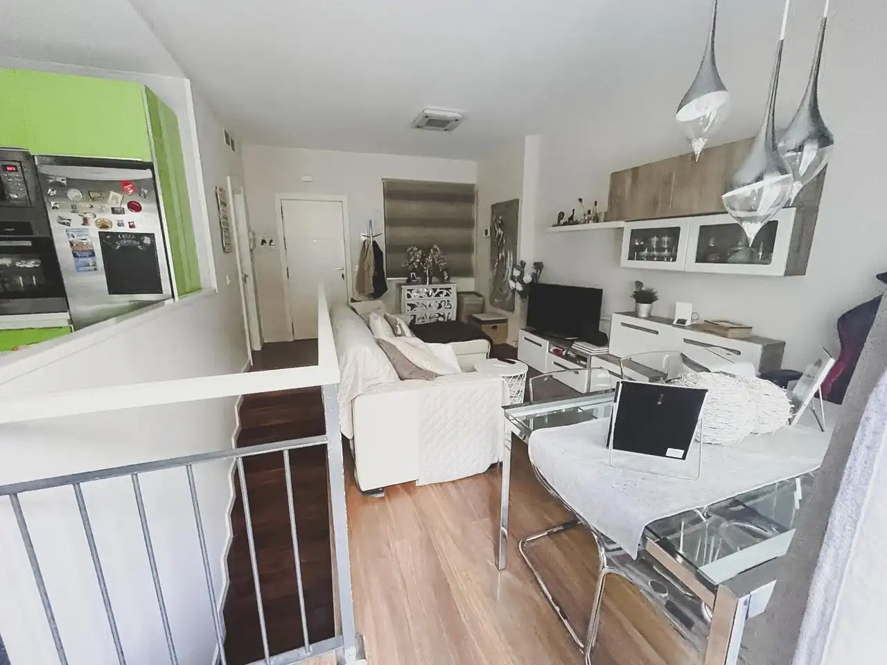 Sala de estar de Dúplex de alquiler en Cádiz con Terraza y Amueblado