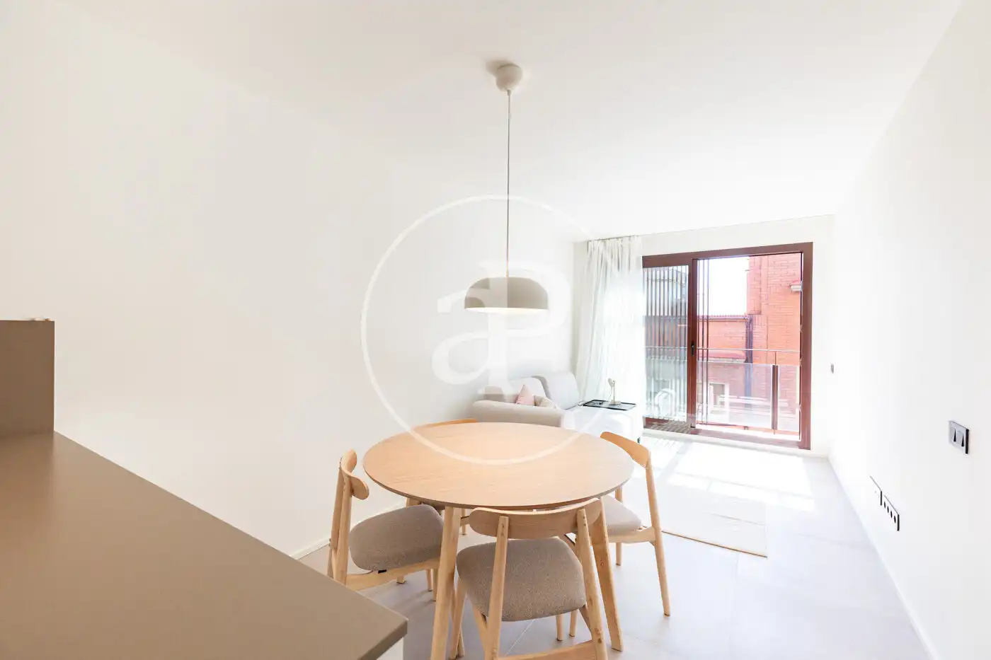 Dining room of Flat for sale in  Barcelona Capital  with Air Conditioner, Heating and Terrace
