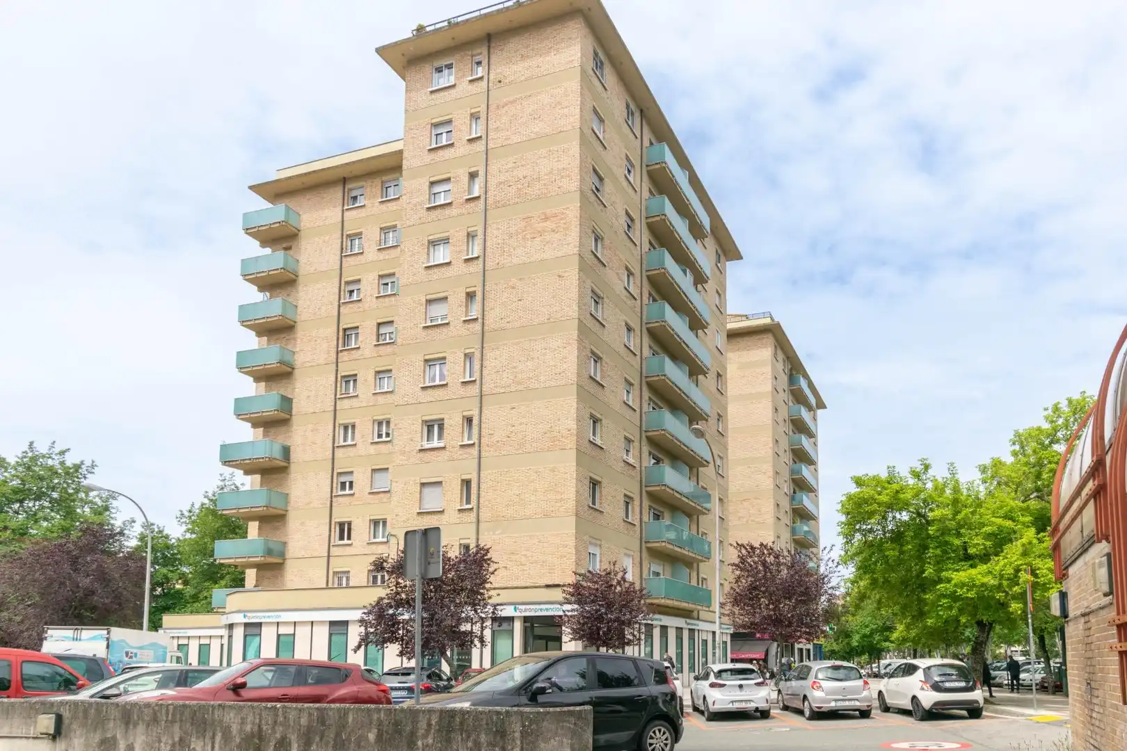 Vista exterior de Piso en venta en  Pamplona / Iruña con Calefacción, Amueblado y Balcón