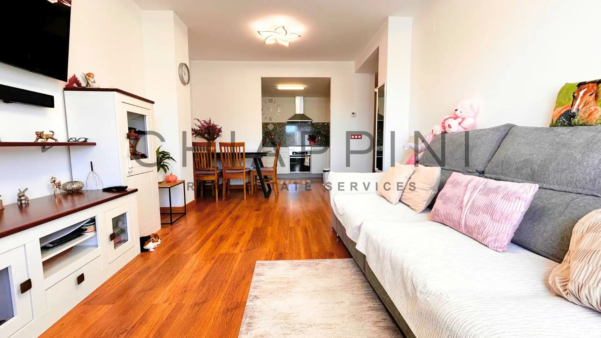 Sala d'estar de Apartament en venda en Palafrugell amb Calefacció i Terrassa