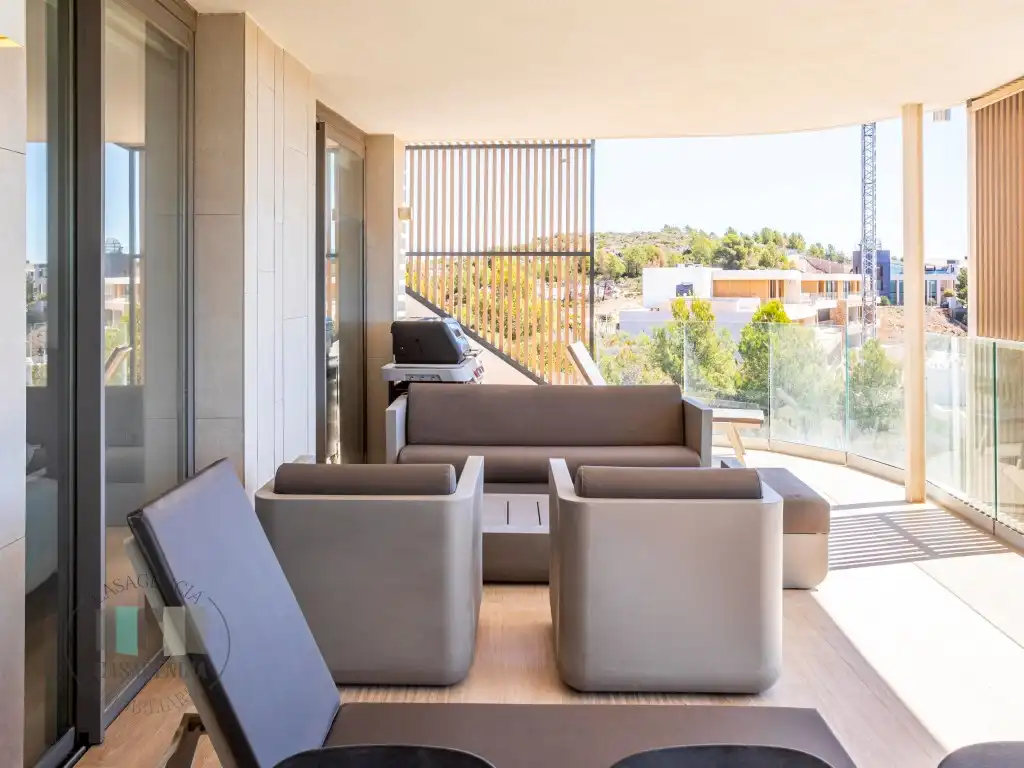 Terraza de Ático en venta en Oropesa del Mar / Orpesa con Aire acondicionado, Terraza y Horno
