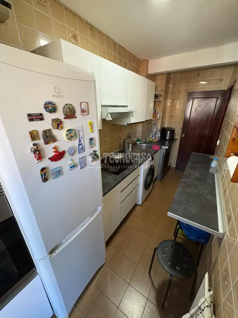 Kitchen of Flat for sale in Madrid  with Air Conditioner