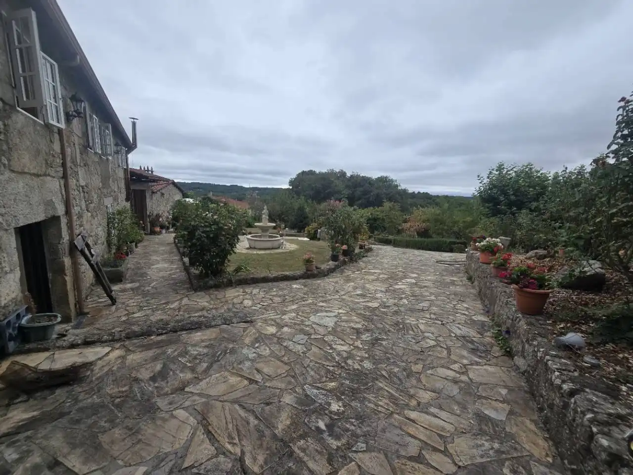 Terrasse von Haus oder Chalet zum Verkauf in O Saviñao  mit Heizung, Privatgarten und Terrasse