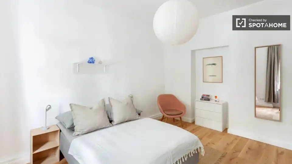 Bedroom of Flat for share in Colmenar de Oreja  with Air Conditioner, Terrace and Furnished
