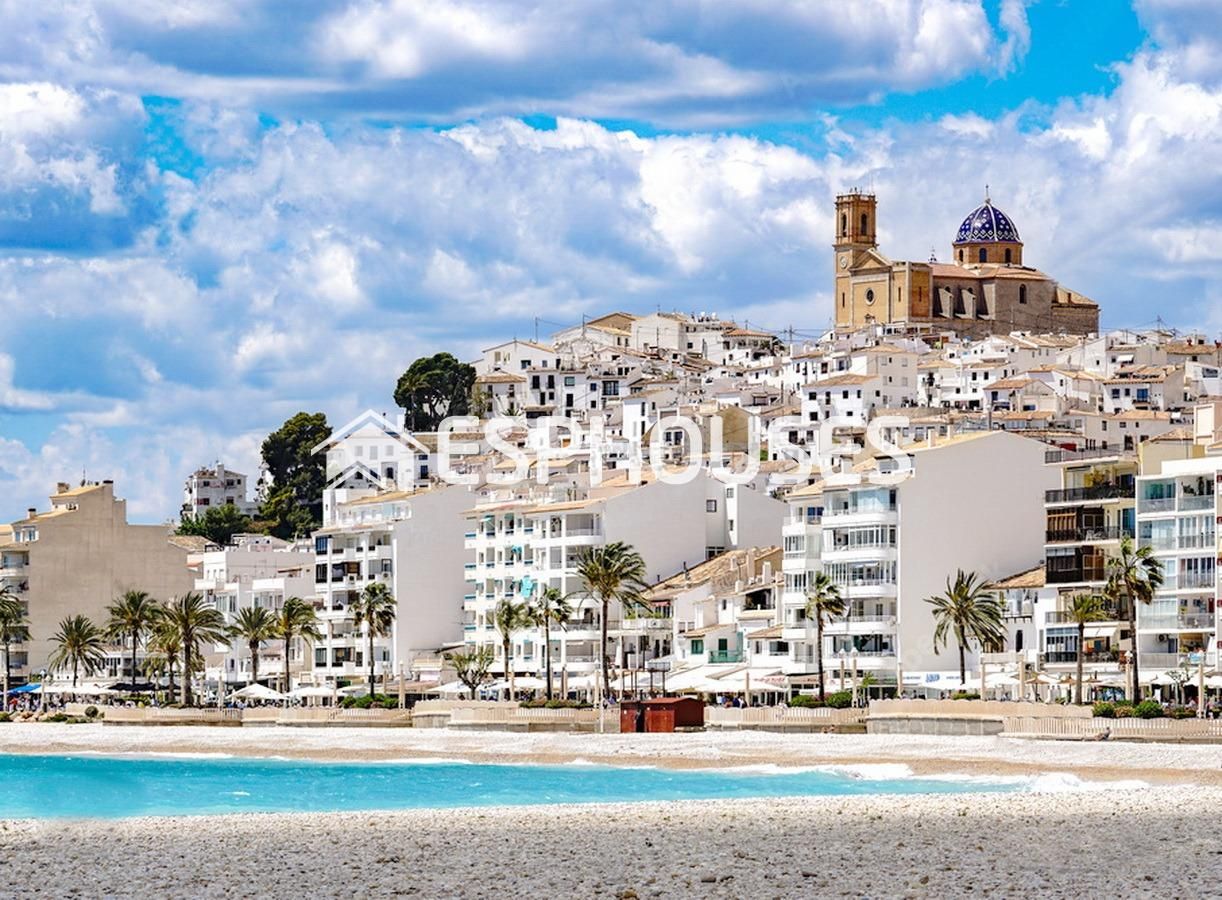 Vista exterior de Piso en venta en Altea con Aire acondicionado y Balcón