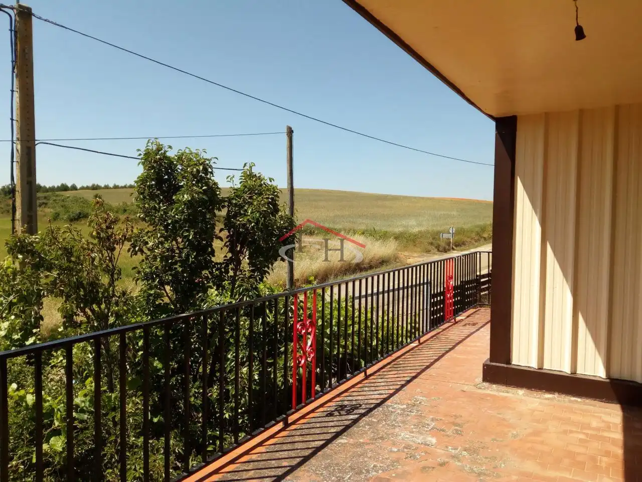 Terrassa de Casa o xalet en venda en Vegas del Condado amb Calefacció, Jardí privat i Terrassa