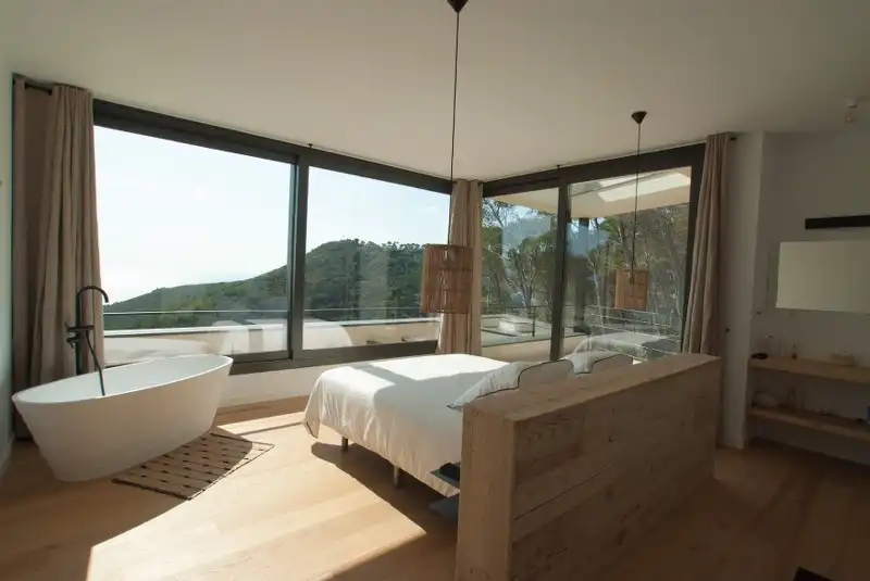 Habitación de Casa o chalet de alquiler en Begur con Aire acondicionado, Jardín privado y Terraza