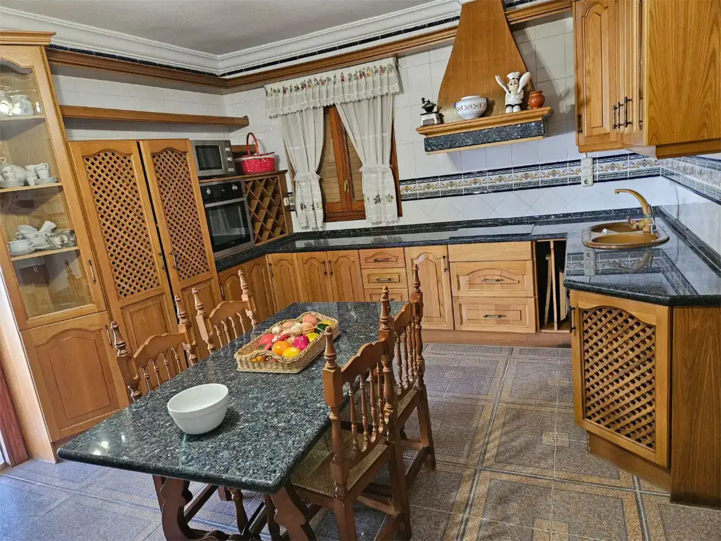 Kitchen of Houses for sale in Lorca  with Air Conditioner, Swimming Pool and Balcony