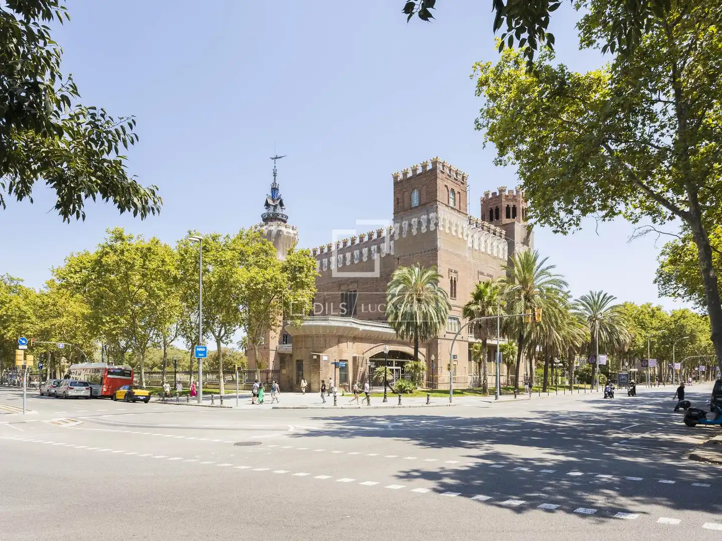 Exterior view of Flat for rent in Barcelona  with Air Conditioner, Furnished and Balcony