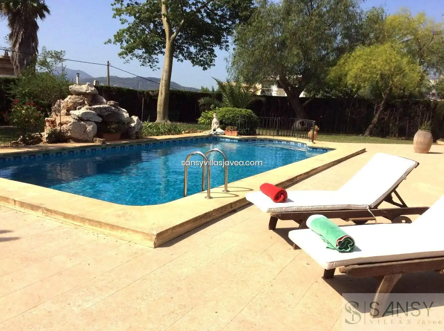 Swimming pool of Houses for sale in Jávea / Xàbia  with Air Conditioner, Storage room and Furnished