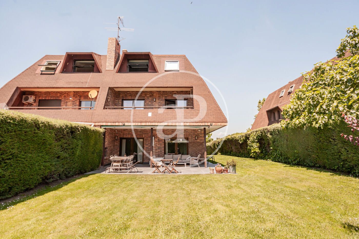 Garden of Single-family semi-detached to rent in Pozuelo de Alarcón  with Air Conditioner, Heating and Private garden
