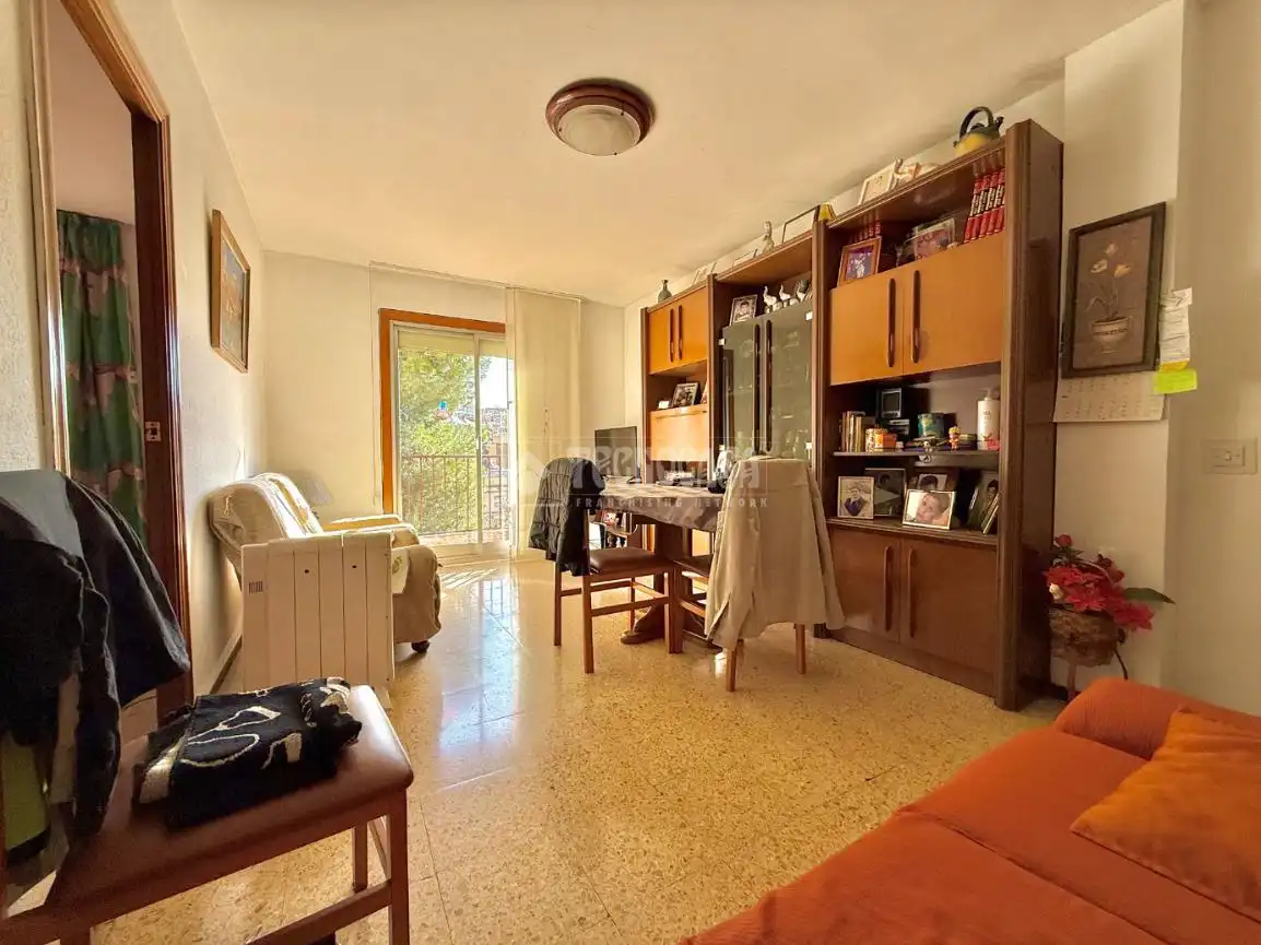 Sala de estar de Piso en venta en Santa Coloma de Gramenet con Balcón