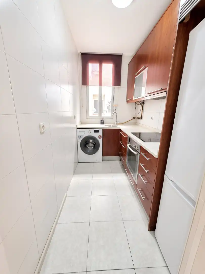 Kitchen of Flat for sale in Madrid  with Air Conditioner, Heating and Washing machine