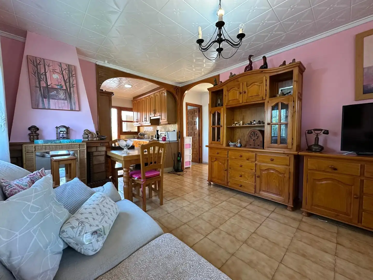 Living room of Houses for sale in San Fulgencio  with Private garden, Terrace and Furnished