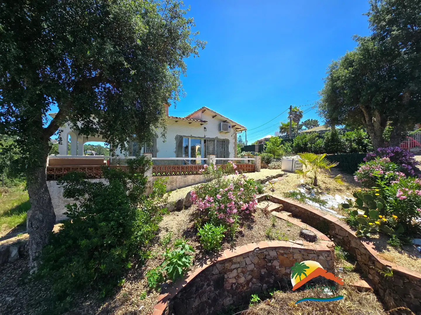 Vista exterior de Casa o chalet en venta en Lloret de Mar con Aire acondicionado, Calefacción y Jardín privado