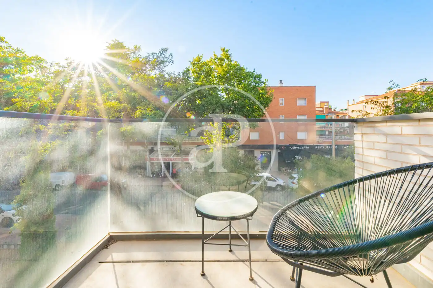 Terrasse von Wohnung zur Miete in Madrid mit Klimaanlage, Heizung und Privatgarten