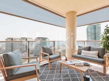 Appartement compact avec piscine à louer à Passeig del Taulat