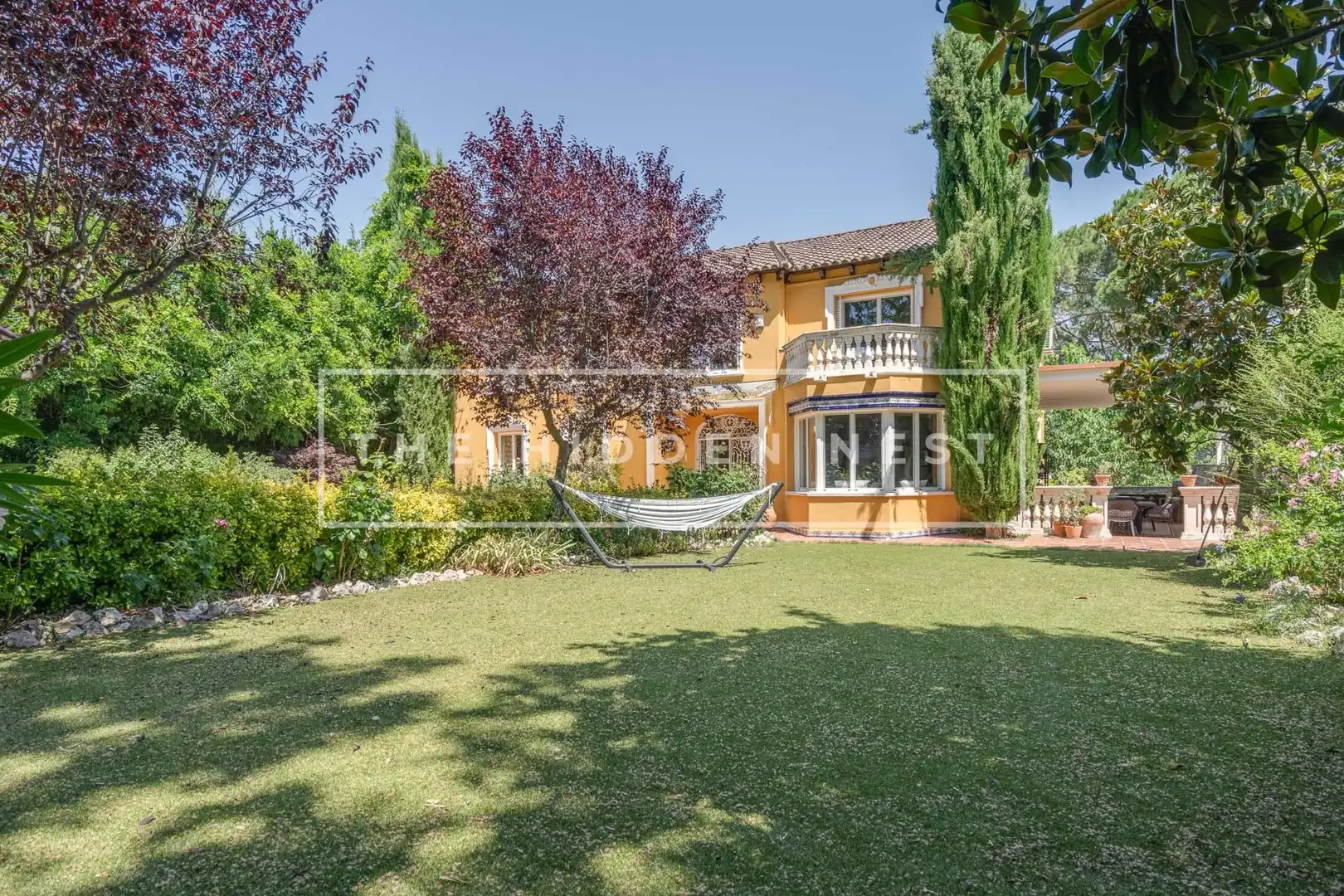 Jardí de Casa o xalet en venda en Sant Cugat del Vallès amb Aire condicionat, Calefacció i Jardí privat
