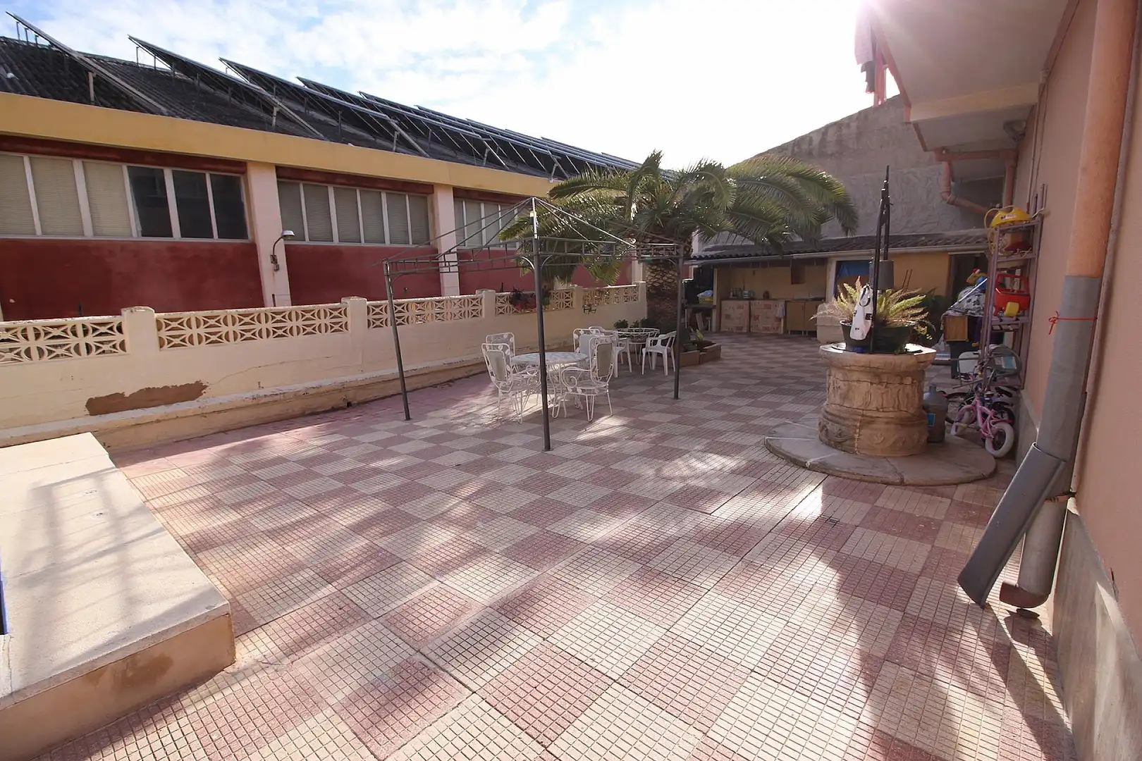 Terrasse von Maisonette zum Verkauf in Monóvar  / Monòver mit Klimaanlage, Heizung und Terrasse