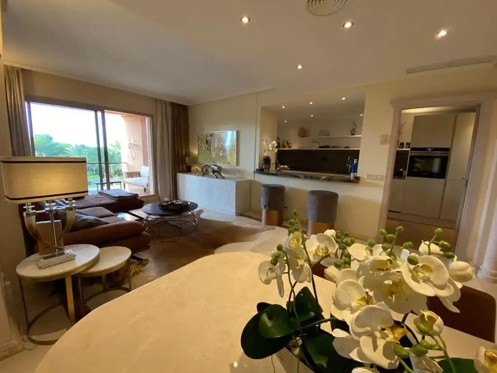Living room of Apartments for sale in Calvià  with Air Conditioner, Private garden and Furnished