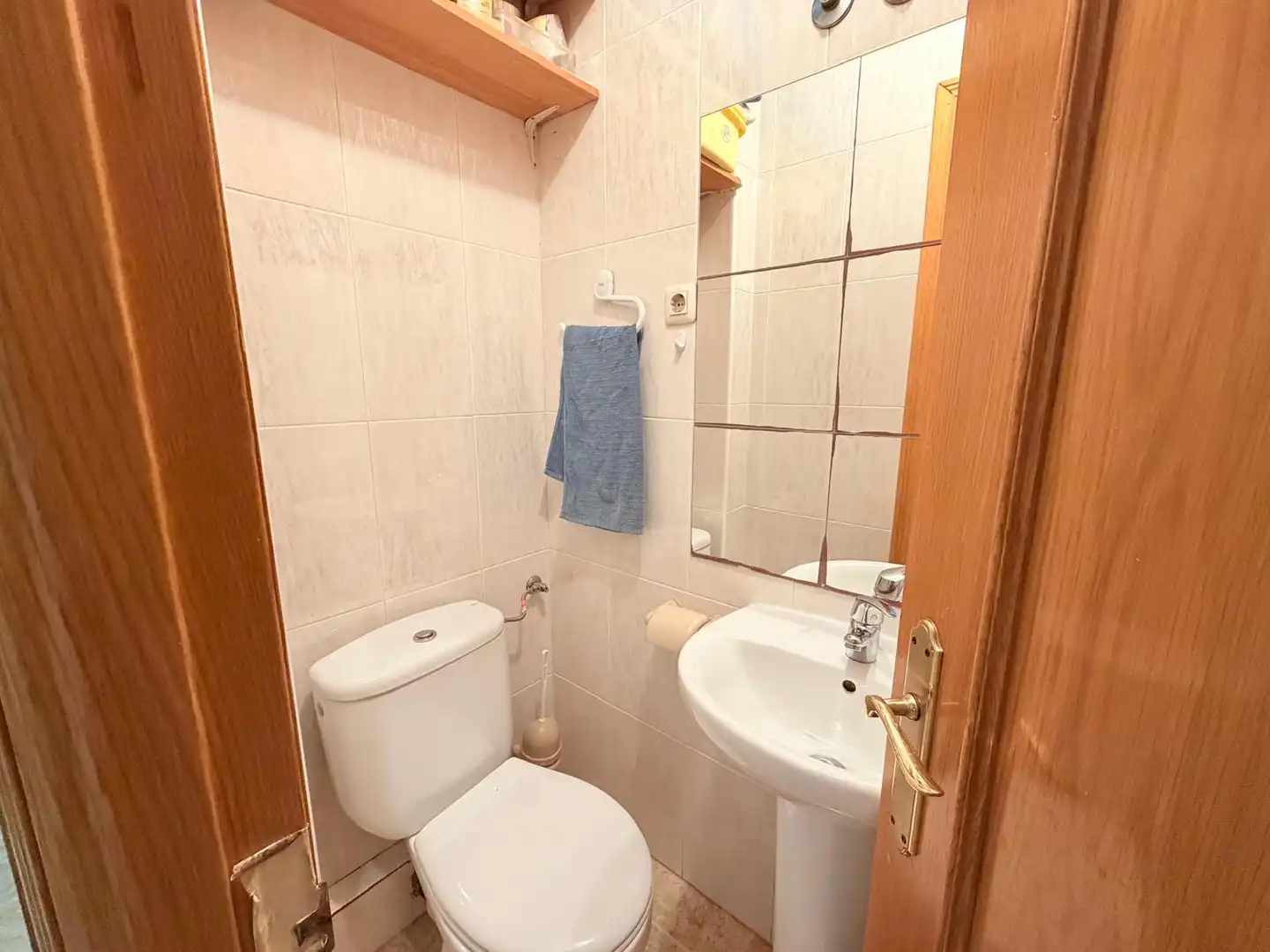 Badezimmer von Wohnung zum Verkauf in Madrid mit Klimaanlage, Heizung und Waschmaschine
